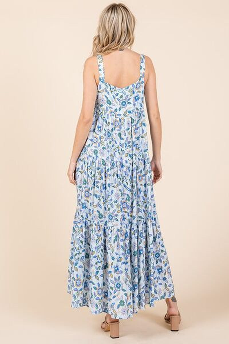 Flower Maxi Dress |