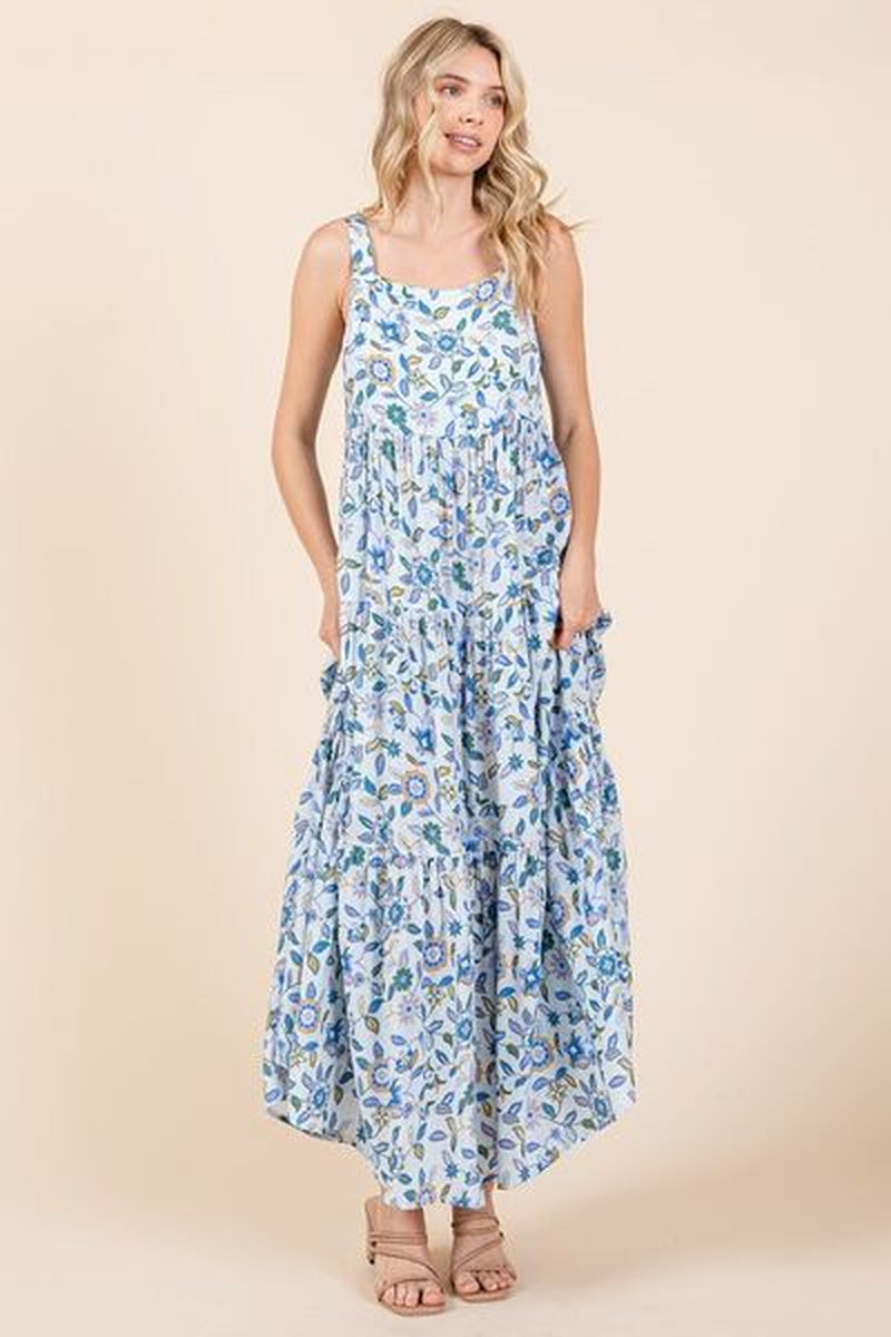 Flower Maxi Dress |