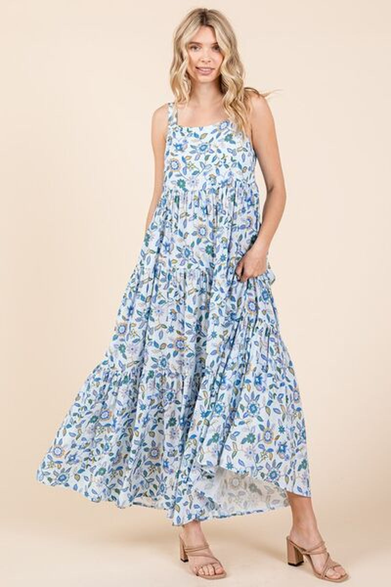 Flower Maxi Dress |