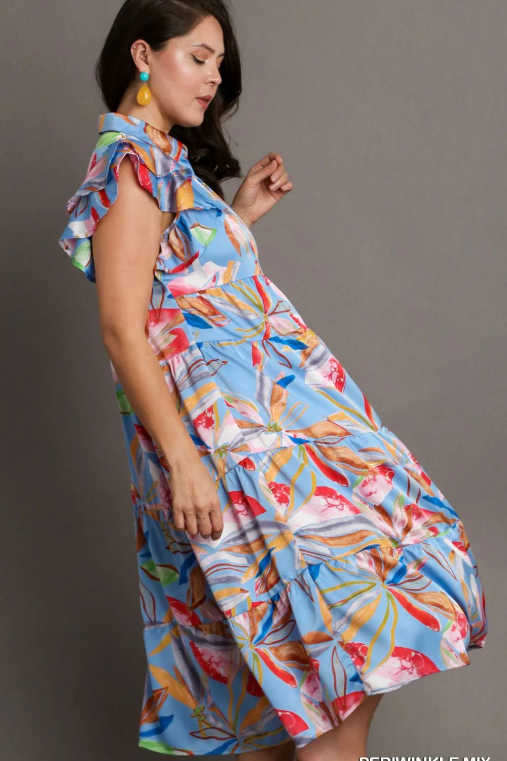 Tiered Midi Dress |