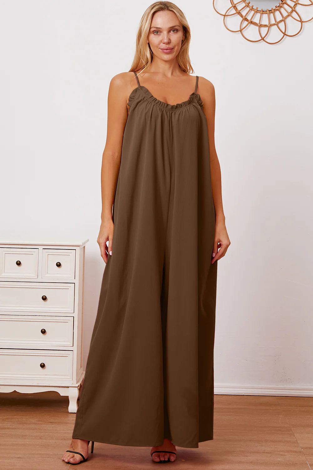 Ruffle Cami Jumpsuit |