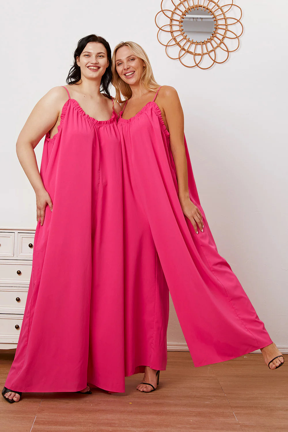Ruffle Cami Jumpsuit |