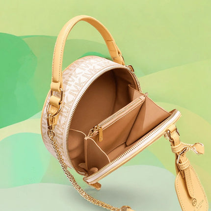 Crossbody Bags for Women Trendy Circle Cross Body Shoulder Bag Designer round Purses for Girls and Women'S a Festivals Gifts