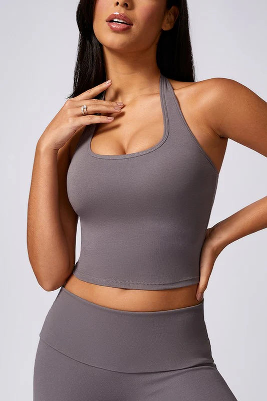 Halterneck Yoga Bras |