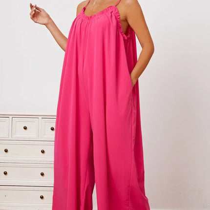 Ruffle Cami Jumpsuit |