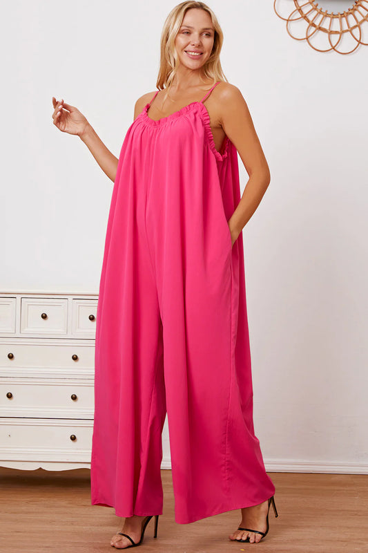 Ruffle Cami Jumpsuit |