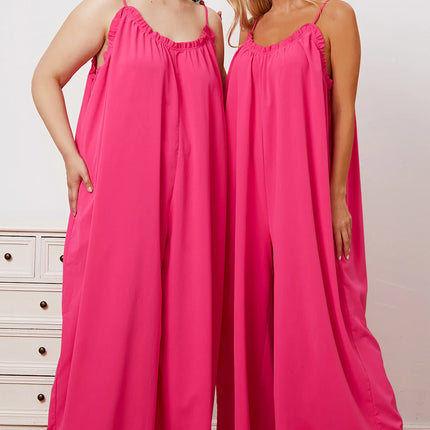 Ruffle Cami Jumpsuit |