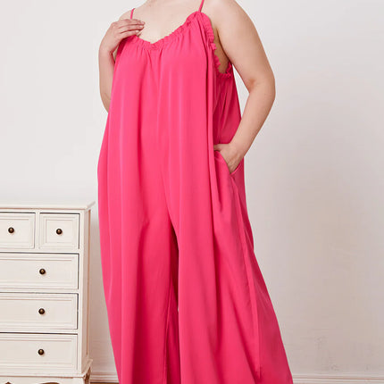 Ruffle Cami Jumpsuit |