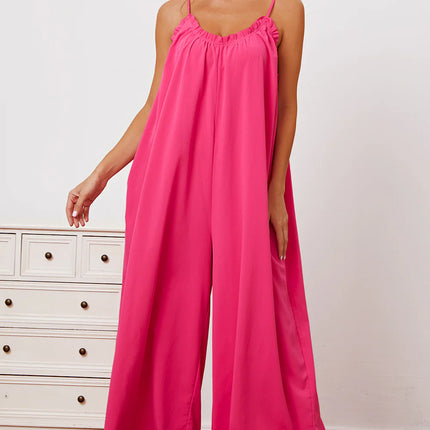 Ruffle Cami Jumpsuit |