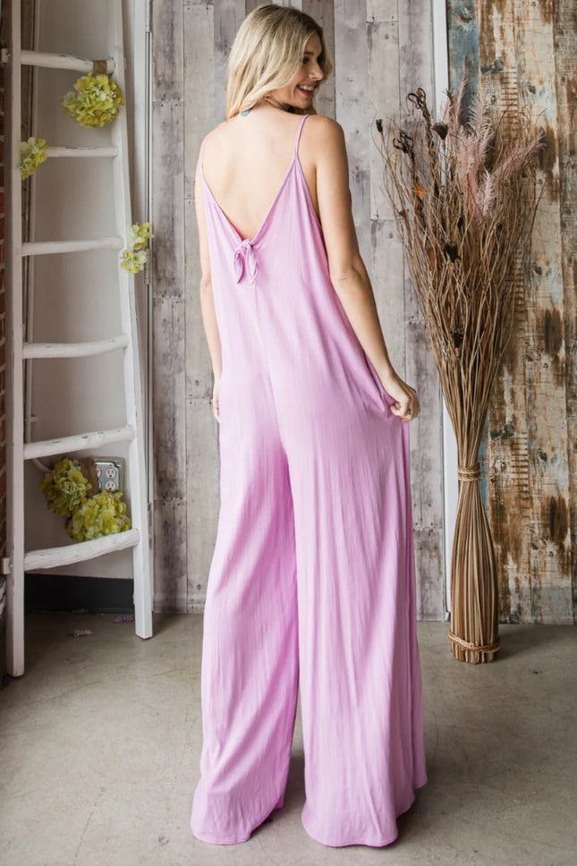 Jumpsuit Wide-Leg |