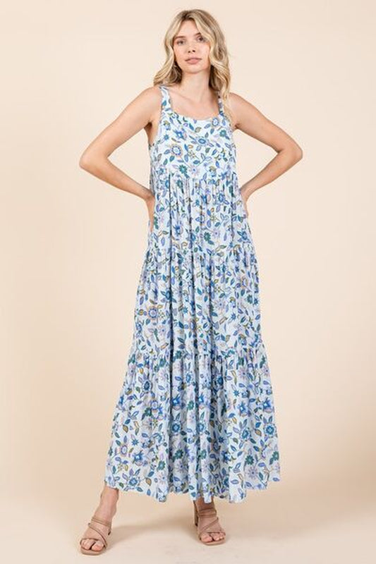  Flower Maxi Dress |