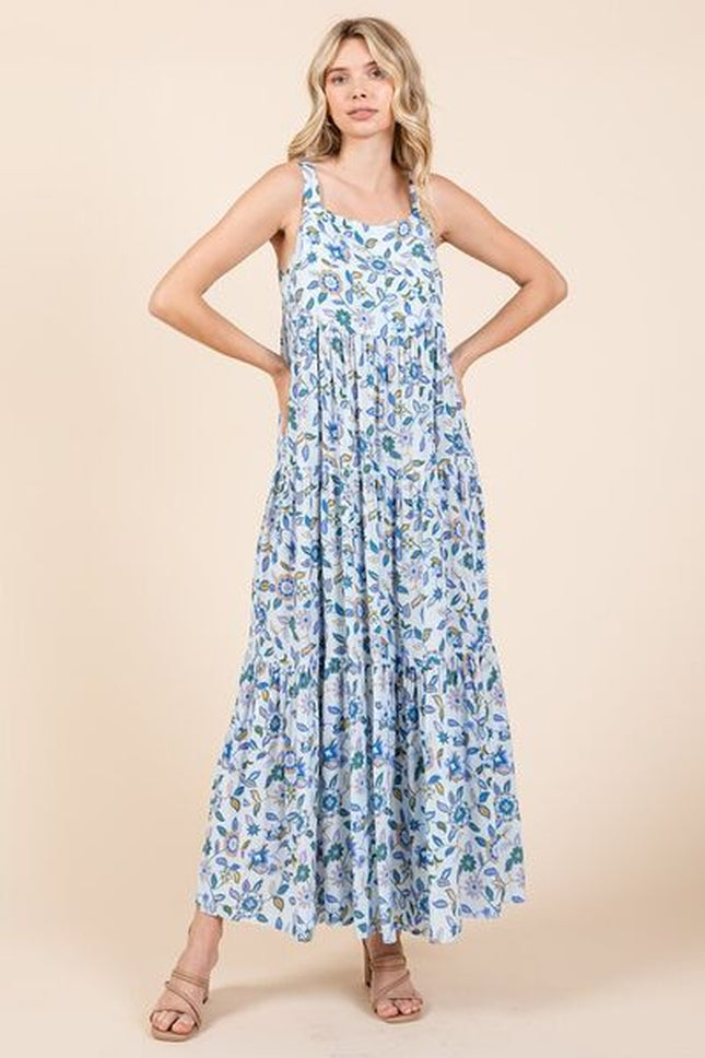  Flower Maxi Dress |