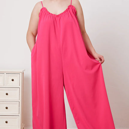 Ruffle Cami Jumpsuit |