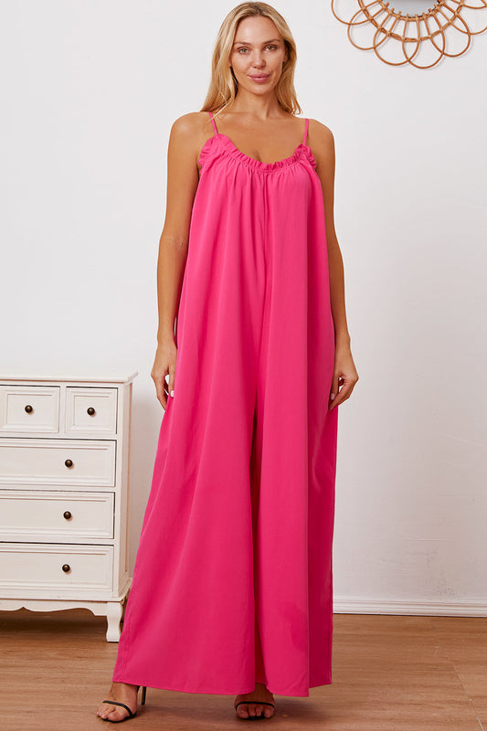 Ruffle Cami Jumpsuit |