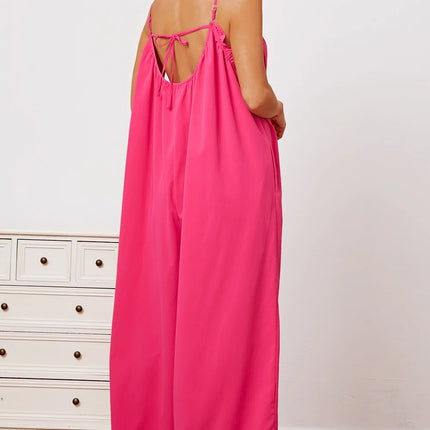 Ruffle Cami Jumpsuit |