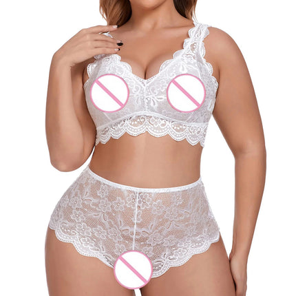 Womens Lingerie Set 2 Piece Sets for Women Sexy Bra & Underwear Set for Women Sexy Gifts for Her XXL