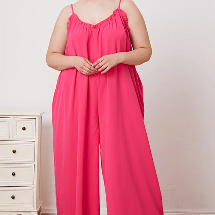 Ruffle Cami Jumpsuit |
