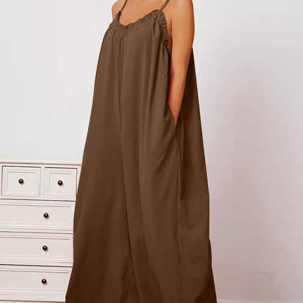 Ruffle Cami Jumpsuit |