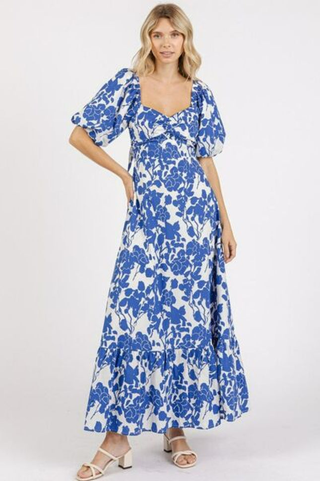 Floral  Sleeve Dress