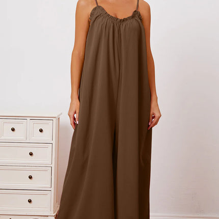 Ruffle Cami Jumpsuit |