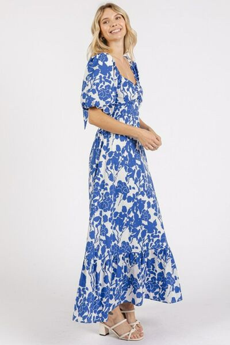 Floral  Sleeve Dress