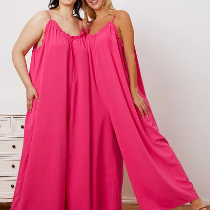 Ruffle Cami Jumpsuit |